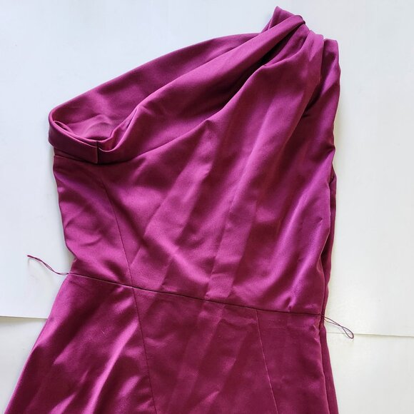 HUGO BOSS | One Shoulder Drape Dress - Picture 2 of 11